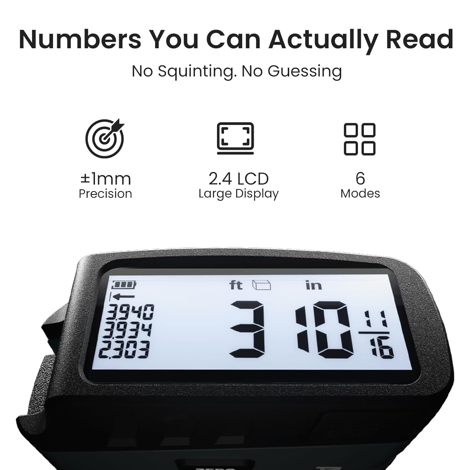 PrecisionPro Digital Tape Measure™